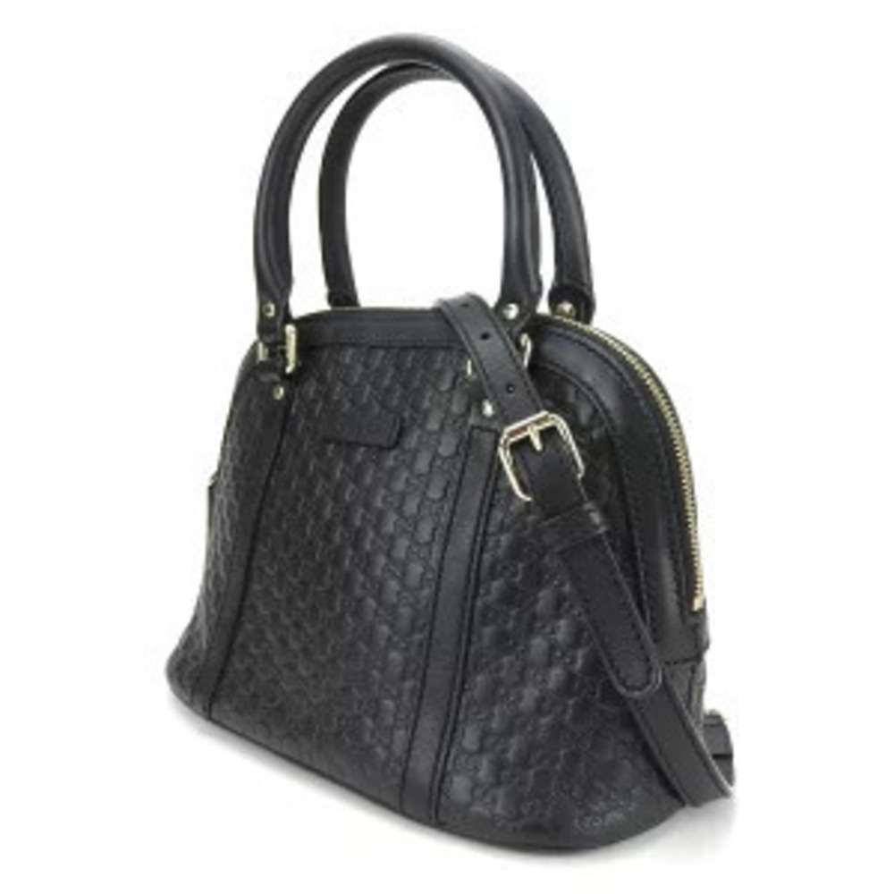 Gucci black Crossbody handbag bag Body Belt Bum GG cross ssima shoulder